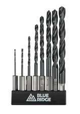 Blue Ridge 8pc Hex Shank Drill Bit Set (BR9204U)