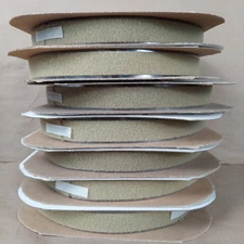 7-VELCRO 1" INCH 25 YARD Beige ROLLS TAPE LOOP  ADHESIVE BACKING  LOOP SIDE