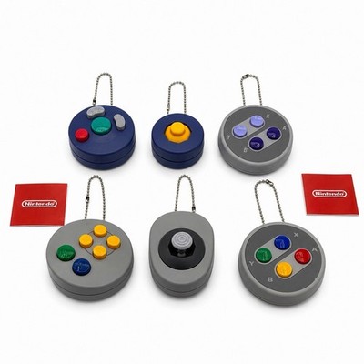 Nintendo Capsule Toy Controller Joystick Button Key Chain Japan * USA SELLER*