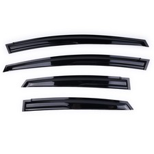 For 2010-2015 Toyota Prius Xw30 Jdm Wavy Mugen Style Window Visors Rain Guards