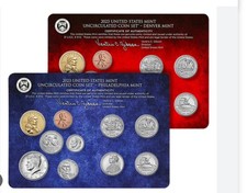 2023 US Mint Uncirculated Coin Set  P&D Coins.Unopened Mint Box Free Shipping