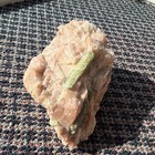 Large Green Apatite Crystals in Pink Calcite Matrix!! — photo 8