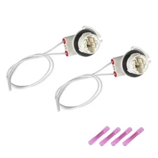  Light Socket Repair Kit - Lamp Socket Replacement Blub Socket Wire Harness 
