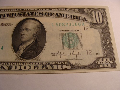 (3) 1950 $10 Federal Reserve Notes - all Choice CU! - Picture 16 of 19