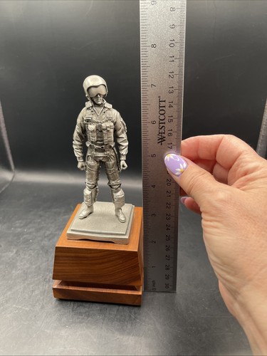 Pewter Air Force Statue - Picture 3 of 5