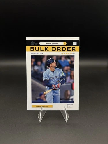 2026 Topps Series 2 George Springer Base (RAW)
