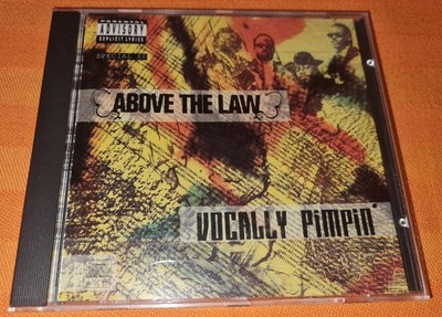 Above The Law Vocally Pimpin CD Album 1991 Ruthless KMG Cold187um Eazy-E Rap 