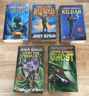 5 John Ringo Paperback Books