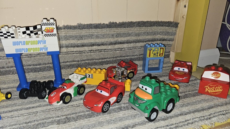 LEGO Duplo Disney Pixar Cars Lightning McQueen Building Kit | eBay UK