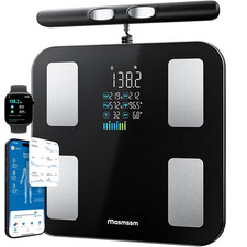 Scale for Body Weight 8 Electrodes, FSA&HSA Eligible, Digital Bathroom Scale wit