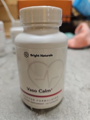 Bright Naturals Vaso Calm Healthy Blood Balance Supplement (60 Capsules) 