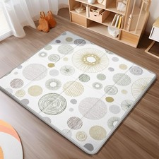 Foldable Baby Play Mat, 50x50 Playpen Mat, Safe Foam Playmat for Tummy Time, ...