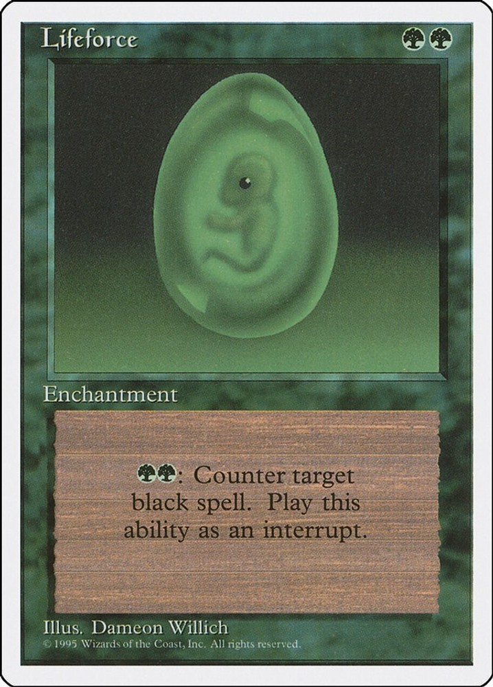 Lifeforce #257 (LP) Fourth Edition (4ED) MTG