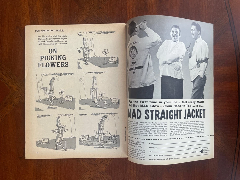 Mad Magazine #46 - VERY FINE (8.0)  The End of MAD!  1959 - Image 3 of 4