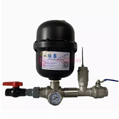 1-inch Stainless Steel Hydraulic Ram Pump Water Hammer Pump No Electricity