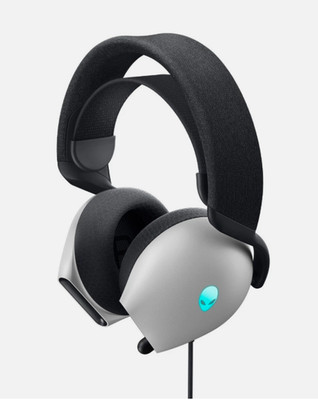 DELL Alienware AW520H WIRED GAMING HEADSET RGB LED Dolby Atmos Lunar 545-BBFJ