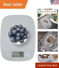 Modern Digital Weighing Scale - Weighs Grams & Ounces for Hassle-Free Cooking
