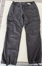 LAPG Women's Operator Tactical Pants Grey Police Utility Rip Stop sz 12 Cargo