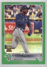 2022 Topps Chrome Logofractor Edition Green Refractor 58/99 Wander Franco 0lq5