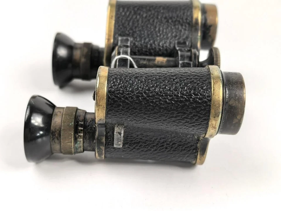 Doppelfernrohr "Trieder Binocle" von Goerz Berlin. Klare Durchsicht, guter Gesam - Bild 2 von 4