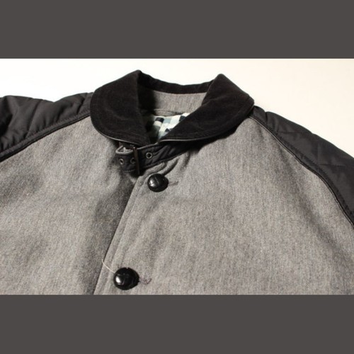 Uniform Experiment Quilting Stadium Blouson Batting Raglan Sleeve Wool 1 Used 87 - Picture 3 of 6