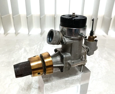 Moteur bateau RC marine OPS 40 tête noire avec carburateur Made in Italy rare... - Photo 1/4