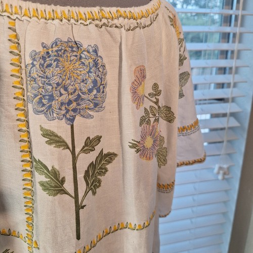 Society Social X Crown & Ivy Size M Short Sleeve Floral Cottagecore Maxi Dress - Picture 13 of 14