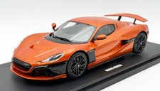 GT880 - 2021 RIMAC Nevera - Orange - 1:18 model by GT Spirit