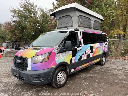 2023 Ford Transit AWD Camper Van Truck Recreational Vehicle RV Motorhome bidadoo
