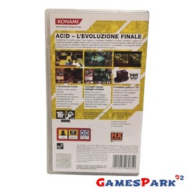 Metal Gear Ac!d 2 psp playstation game used for Italian pal di da x complete