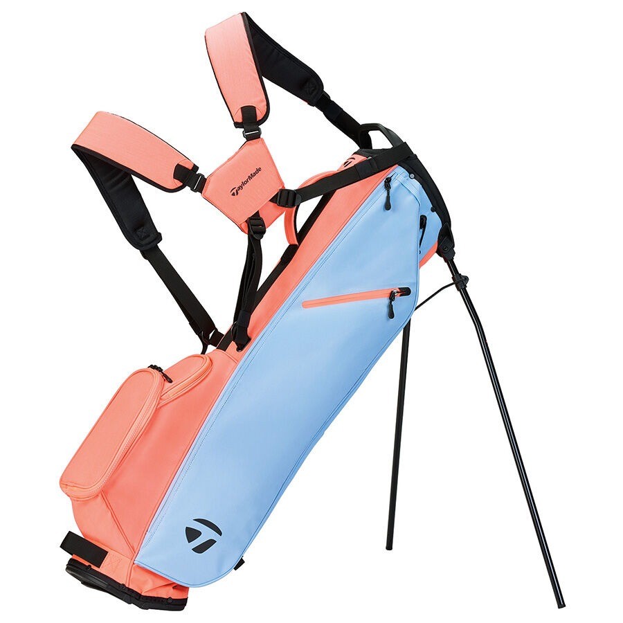 Light Blue/coral
