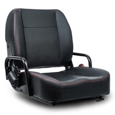 Universal Forklift Seat,Tractor Seat with Adjustable Back,Safety Belt and Ope...