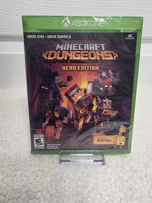 Minecraft Dungeons Hero Edition (Microsoft Xbox One, Series X) Brand New Sealed
