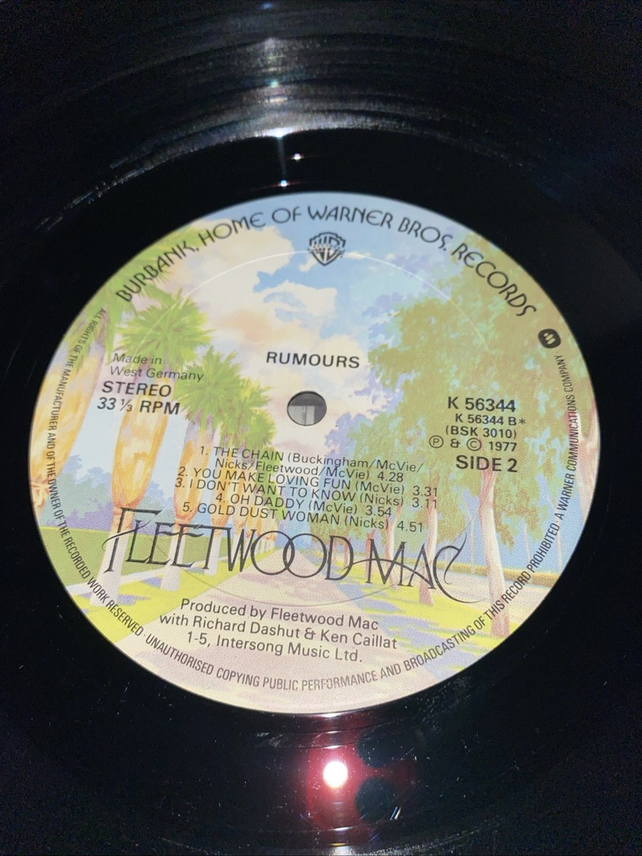 fleetwood mac rumours vinyl Lp | eBay UK