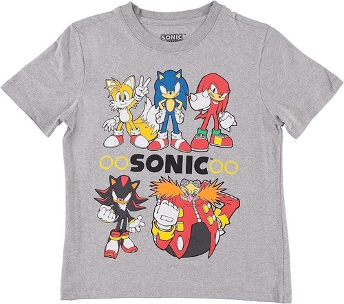 Boys Sonic the Hedgehog Varsity Jacket & T-Shirt Bundle Set - Picture 6 of 8