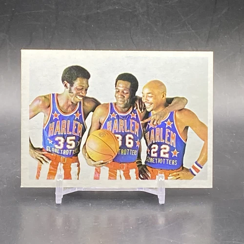 1971 Fleer #66 Geese Ausbie Meadowlark Lemon Curly Neal Harlem Globetrotters VTG