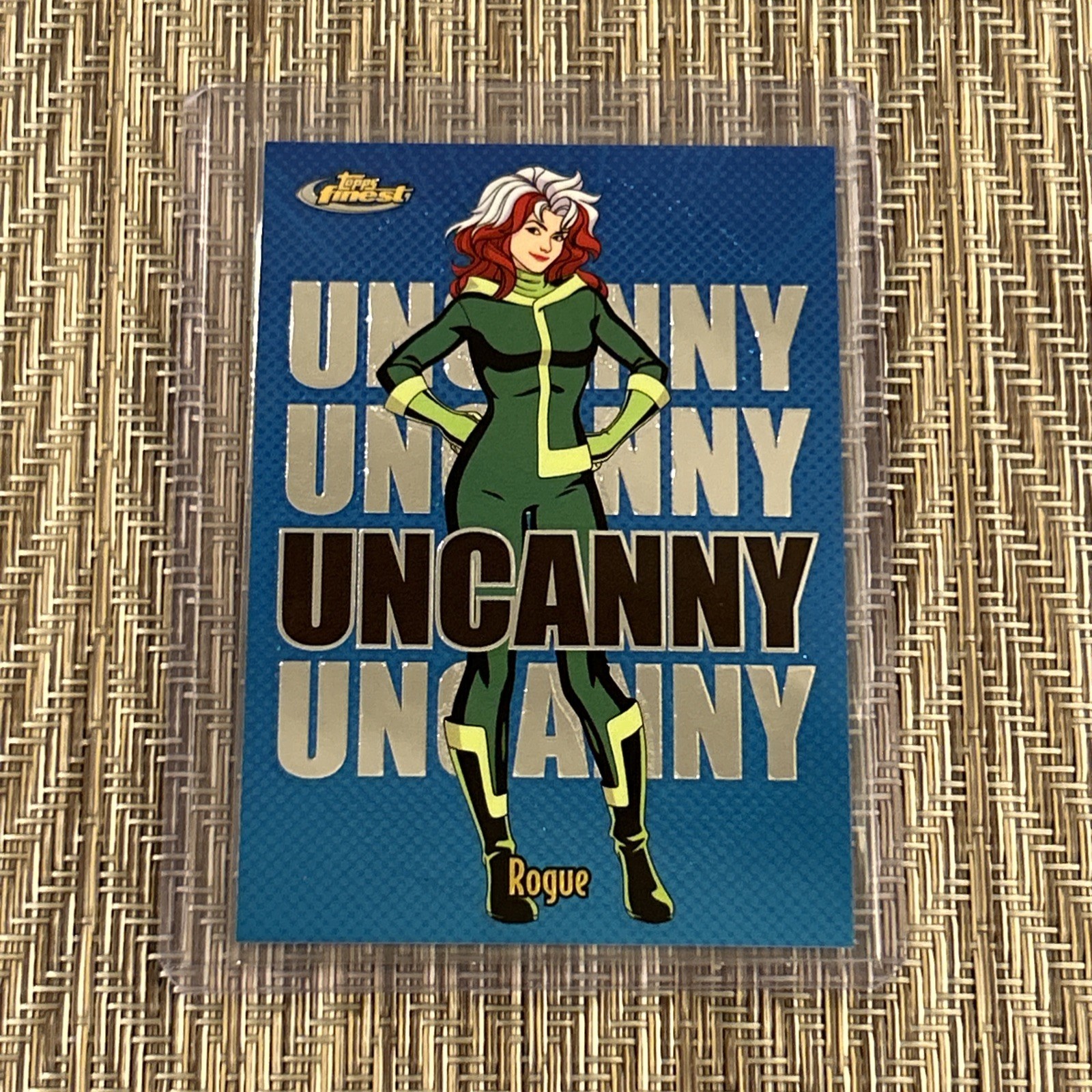 2025 Topps Finest Marvel X-Men '97 Rogue SP Base Uncanny