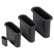 1pcs Speaker Port Tube Bass Woofer Flat-shaped Reflex Tube Audio Box Air Vent