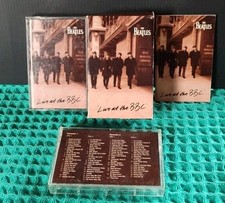 The Beatles Live at the BBC Double Cassette Tape Set 1994,W/Booklet.EXCELLENT