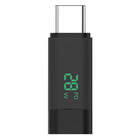 Adapter wyświetlacza cyfrowego typu C męski na żeński kabel szybkiego ładowania wykrywa przedłużenie