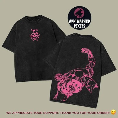 ''JOJO'' KILLER QUEEN Graphic Tee Dark Anime Streetwear T-Shirt