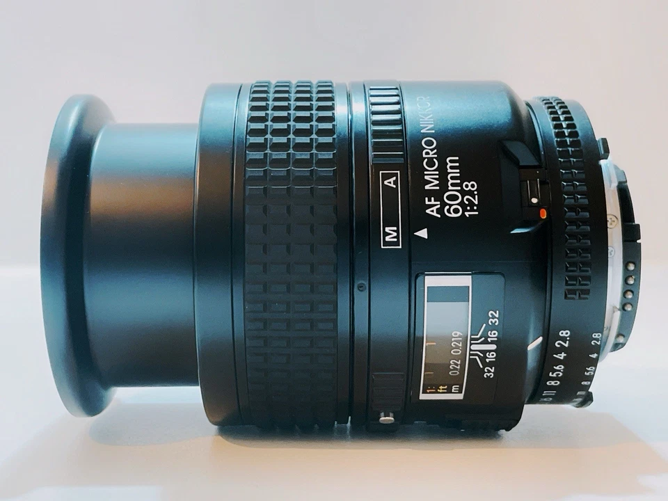 [COMO NUEVO] Lente Nikon AF NIKKOR 60 mm F2,8 1:2,8 AF de Japón Foto 3 de 4