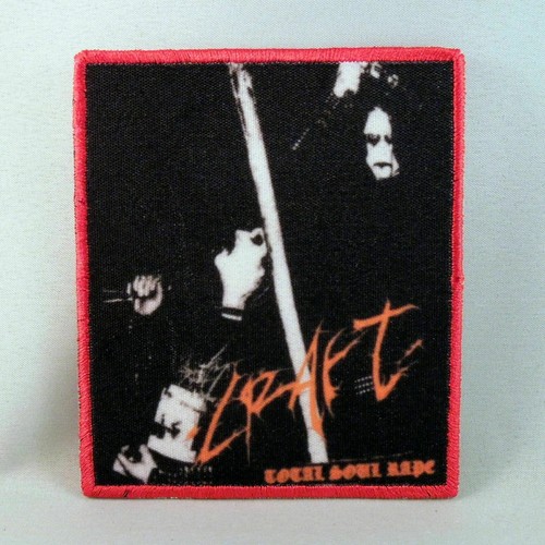 PARCHE PEQUEÑO ARTESANAL Total Soul Rape estampado logotipo de banda - Imagen 4 de 6