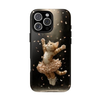 Phone Ink - iPhone | Galaxy | Pixel Case - Cat Tutu Ballet Kitten