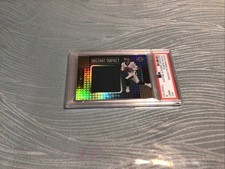 2020 - Illusions Football Jalen Hurts Instant Impact Relics Rookie Card PSA 9. rookie card picture