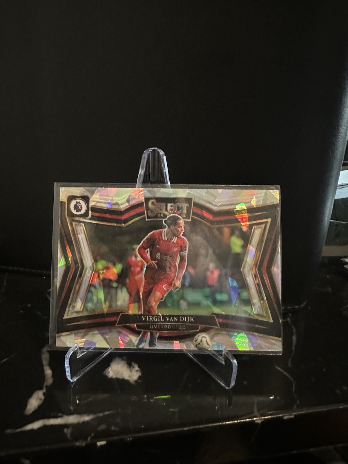 2023-24 Panini Select Premier League - Field Level Virgil Van Dijk Prizm