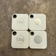 Tile Mate T5001 Bluetooth Item Tracker Replaceable Battery 4x