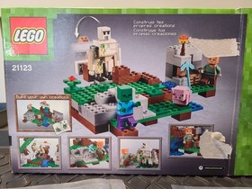 LEGO Minecraft The Iron Golem 21123 - 208 Pieces Complete Set