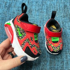 Nike Air Max 200 TD Fruit Sneakers University Red Green Spark Toddler 3C Banana