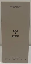 Salt & Stone Body Wash | Santal & Vetiver | 450ml - New in Box